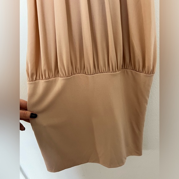 Rinascimento mini beige dress - Picture 4 of 6